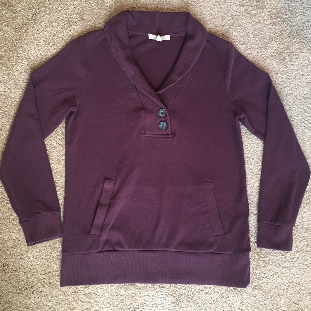 Banana Republic Shawl Collar Pullover